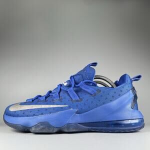 Nike LeBron XIII 13 Men’s 10 Blue Basketball Sneakers Athletic Shoes Casual GUC